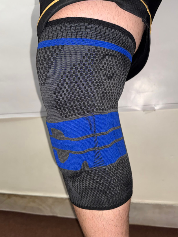 زانوبند آتل دار و ژلاتین دار اورجینال برند Knee Sport